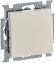 Выключатель 1-клавишный ABB BASIC55, скрытый монтаж, слоновая кость, 2CKA001012A2146 в Новосибирске