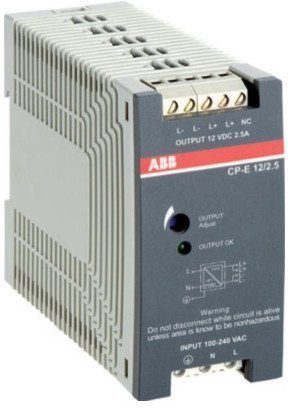 Блок питания CP-E 12/2.5 (регулир. вых. напряж) 90-265В AC / 120-370В DC, выход 12В DC /2.5A, 1SVR427032R1000 в Новосибирске