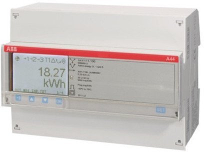 Счетчик электроэнергии многотарифный ABB A44 трехфазный 1(6)А, кл.т. 0,5S, 2CMA100134R1000 в Новосибирске