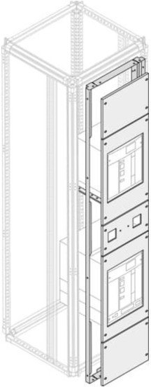 Перегородка 2A-3A E2.2 фикс.H=600мм W=400мм, 1STQ001569B0000 в Новосибирске