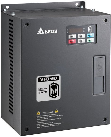 Лифтовые преобразователи частоты Delta Electronics VFD040ED43S (4кВт 3ф 400В) серии VFD-ED в Новосибирске