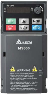 Преобразователи частоты Delta Electronics VFD1A5MS43AFSAA (0.37кВт 3ф 400В) серии MS300