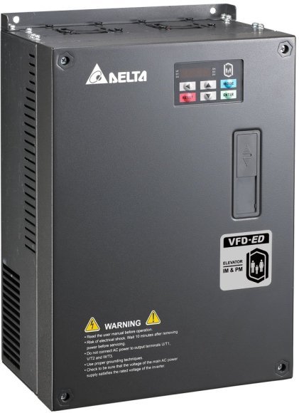 Лифтовые преобразователи частоты Delta Electronics VFD110ED43S (11кВт 3ф 400В) серии VFD-ED в Новосибирске