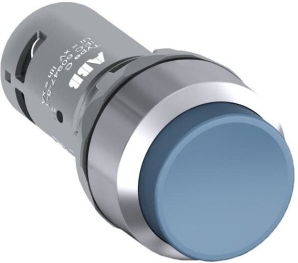 Кнопка CP3-30L-20 синяя с выступающей клавишей без фиксации 2НО, 1SFA619102R3024 в Новосибирске