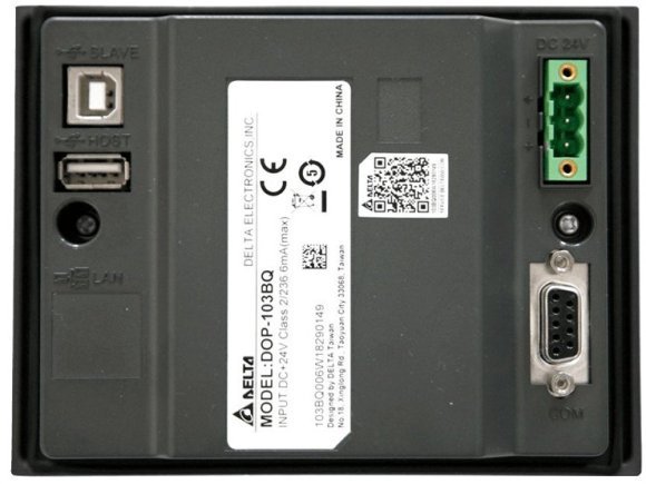 Панели оператора Delta Electronics DOP-103BQ серии DOP-100 в Новосибирске