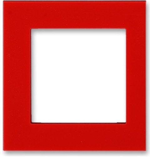 Накладка внешняя на многопостовую рамку ABB LEVIT, красный, 2CHH010250A8065 в Новосибирске