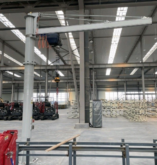 Консольный поворотный кран  в Новосибирске