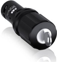 Кнопка CE3K1-10R-11 аварийного останова с фиксацией 1НО1НЗ отпускание ключом 30мм чёрная, 1SFA619502R1076