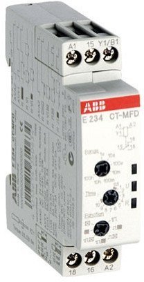 Реле времени CT-MFD.21 модульное многофункц. (7 функций) 12-240В AC/DC (7временных диапазонов 0,05с...100ч) 2ПК, 1SVR500020R1100 в Новосибирске