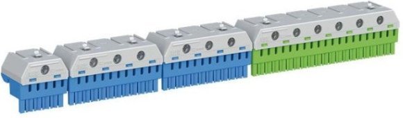 ZK603 Набор N/PE клемм для шкафа UK600, 2CPX063177R9999 в Новосибирске