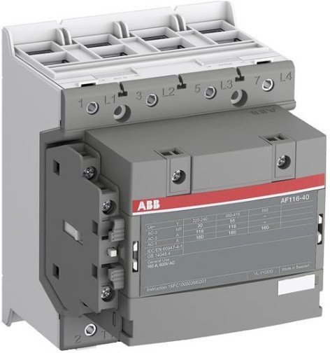 Контактор ABB 116А 250-500В AC/DC 55кВт, 1SFL427101R1411 в Новосибирске