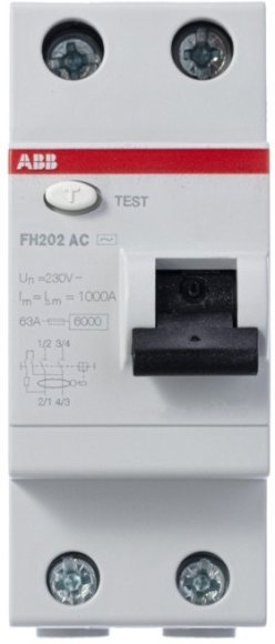 Выкл.диф.тока 2мод. FH202 AC-40/0,03, 2CSF202004R1400 в Новосибирске