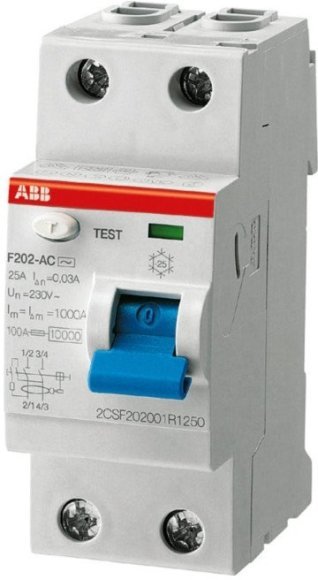 Выкл.диф.тока 2мод. F202 A-40/0,3, 2CSF202101R3400 в Новосибирске