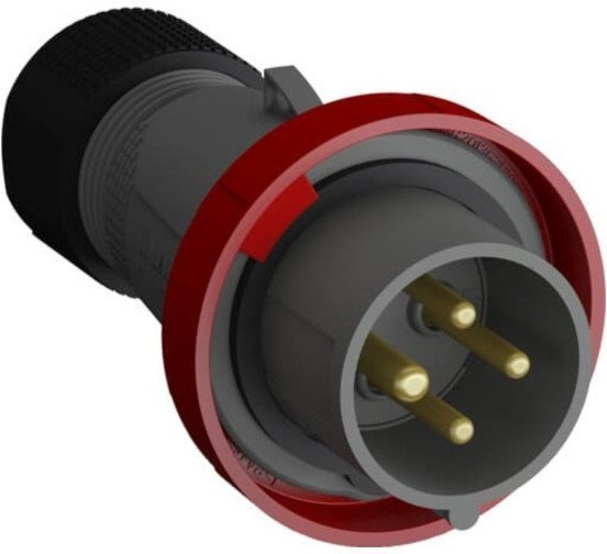 Вилка кабельная Easy&Safe 316EP3W, 16А, 3P+E, IP67, 3ч, 2CMA101077R1000 в Новосибирске