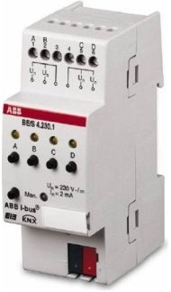 BE/S4.20.2.1 Вход бинарный, 4-канальный, дискретный вход, 2CDG110090R0011