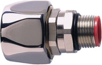 Фитинг SPLB16/M16/B, прямой поворотный, никелированная латунь, резьба M16, d16, 10 шт. в пачке, 7TCA296100R0150 в Новосибирске