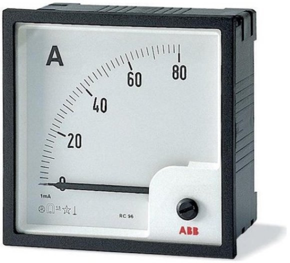 Амперметр щитовой ABB AMT AC, аналоговый, кл.т. 1,5, 2CSG323260R4001 в Новосибирске