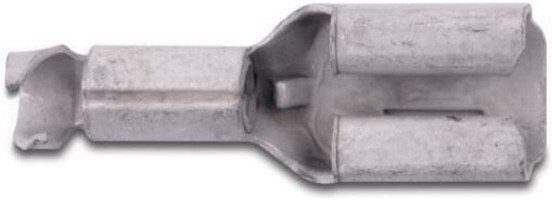 Наконечник каб. 2FER1018P-F, медь лужен./полипропилен, втулка, двойной, красный, 2x1мм2, 18мм, 500 шт. в пачке, 7TCA301140R0385 в Новосибирске