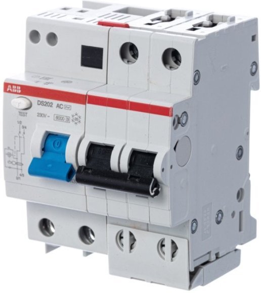 Дифавтомат ABB DS200 2P 10А (B) 6 кА, 30 мА (AC), 2CSR252001R1105 в Новосибирске
