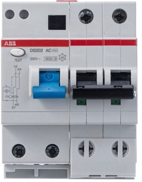 Дифавтомат ABB DS200 2P 10А (B) 6 кА, 30 мА (AC), 2CSR252001R1105 в Новосибирске Дифавтомат ABB DS200 2P 10А (B) 6 кА, 30 мА (AC), 2CSR252001R1105 в Новосибирске