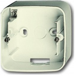 Коробка для открытого монтажа, 1 пост, серия Busch-Duro 2000 SI, цвет слоновая кость, 2CKA001799A0977 в Новосибирске