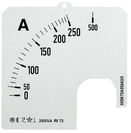 Шкала для амперметра SCL-A1-100/72, 2CSG112189R5011 в Новосибирске