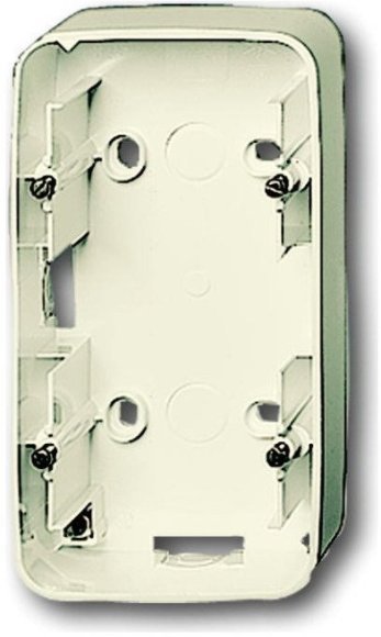 Коробка для открытого монтажа, 2 пост, серия Busch-Duro 2000 SI, цвет слоновая кость, 2CKA001799A0979 в Новосибирске
