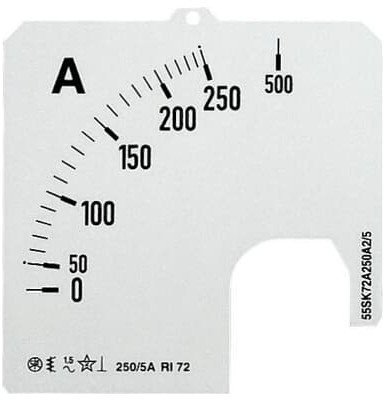 Шкала для амперметра SCL-A1-400/72, 2CSG112279R5011 в Новосибирске