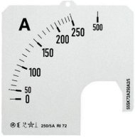 Шкала для амперметра SCL-A1-2000/72, 2CSG112379R5011