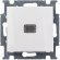 Выключатель 1-клавишный ABB BASIC55 с подсветкой, скрытый монтаж, альпийский белый, 2CKA001012A2153 в Новосибирске