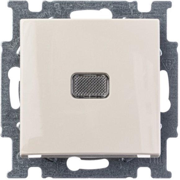 Выключатель 1-клавишный ABB BASIC55 с подсветкой, скрытый монтаж, слоновая кость, 2CKA001012A2156 в Новосибирске Выключатель 1-клавишный ABB BASIC55 с подсветкой, скрытый монтаж, слоновая кость, 2CKA001012A2156 в Новосибирске